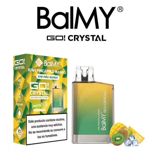 elfbar elfa master akku Balmy Power Crystal Tobacco 8000 Puffs: 0% Nicotine Vape main image 1