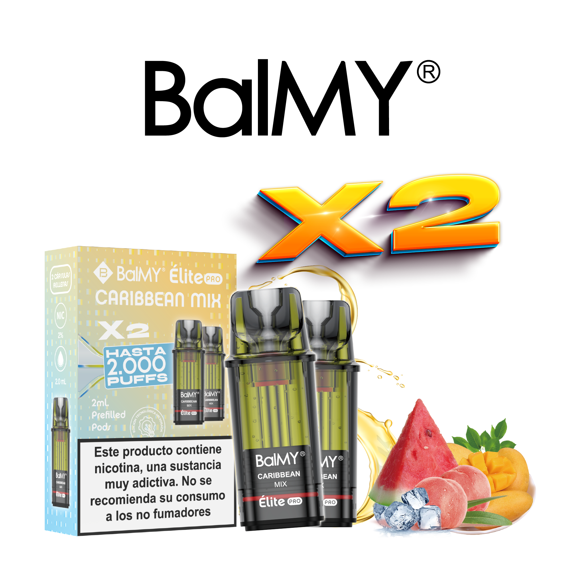 BalMY Élite PRO - Pack 2 Cáps